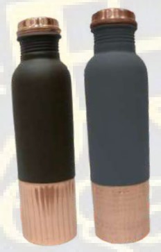 Copper Bottles for Daily Water Storage and Premium Gifting, Reusable Drinkware Accessory for Home, Office Use, Wellness Lifestyle and Festive Hampers